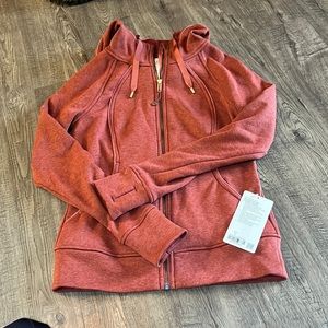 NWT plush Scuba hoodie
